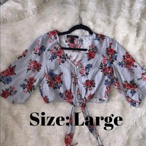 Forever 21 Floral top (L)